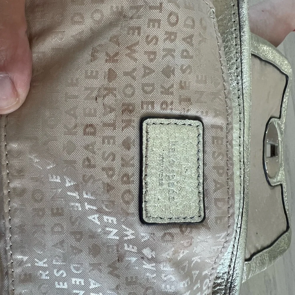 kate spade chic metallic